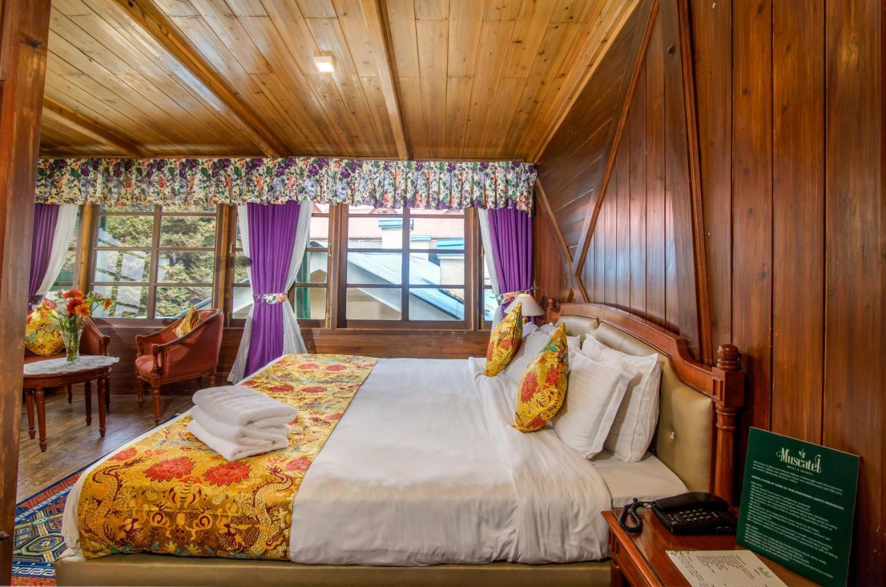 Muscatel Himalayan Resort - 400 Mts From Mall Road 大吉岭 外观 照片